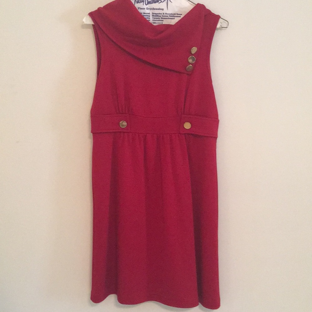 Karlie red dress